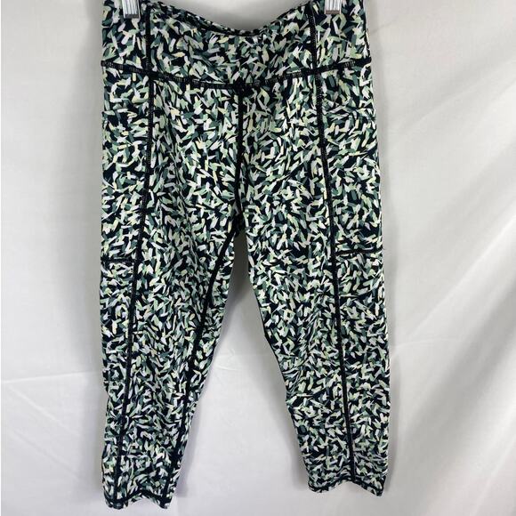 Zella Girls Patterned Leggings Size L 10/12 - Picture 1 of 3